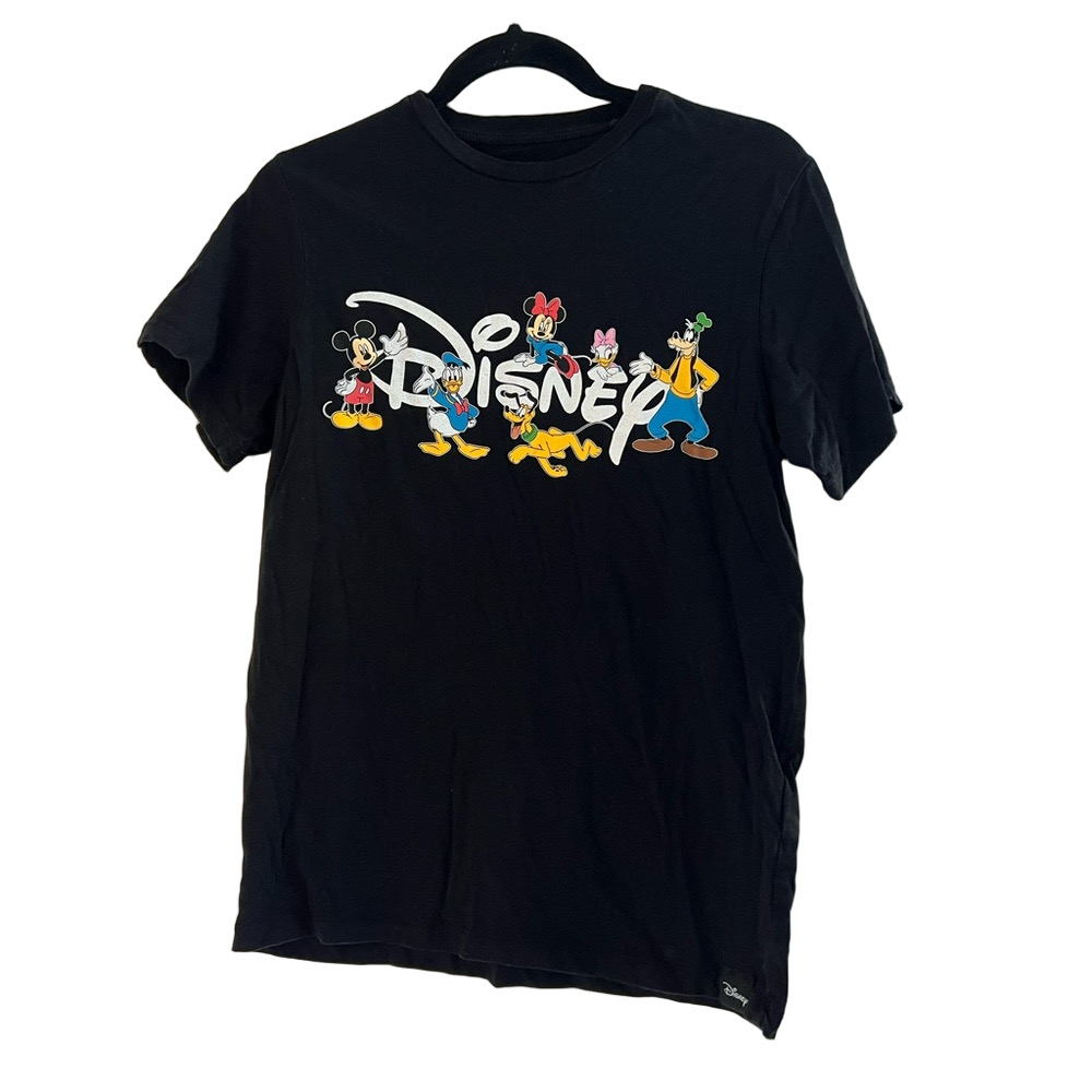 Pull&Bear Black Disney Tee